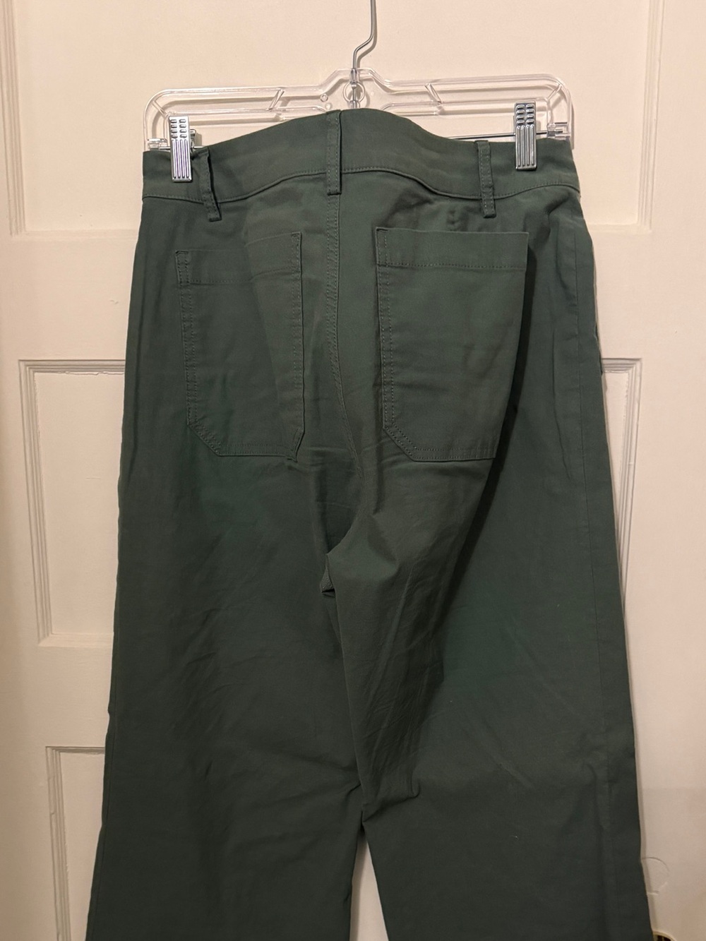 J. Crew Factory Dark Green Bootcut Pants